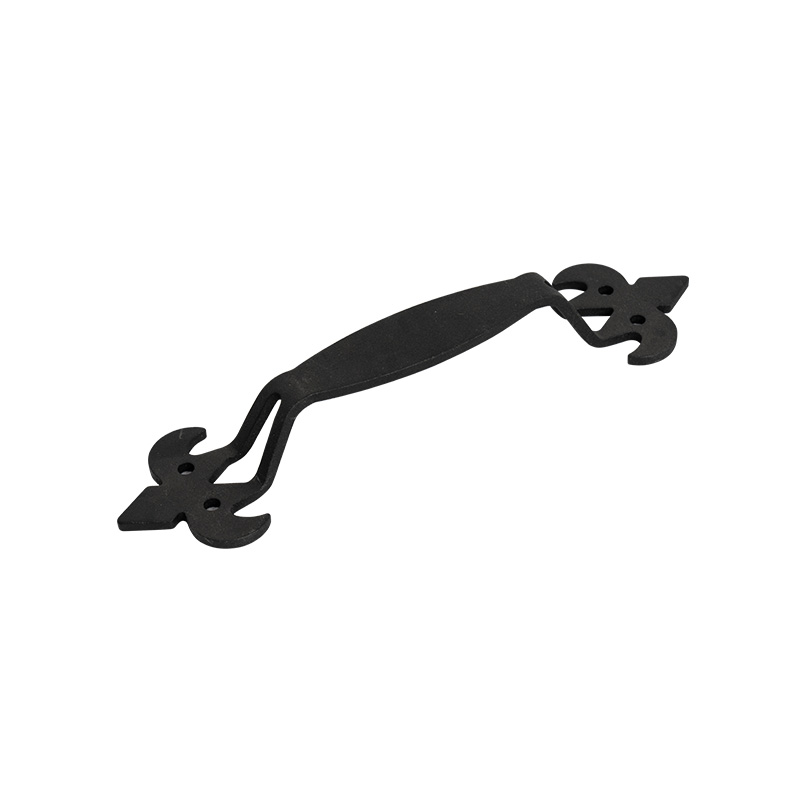 큰 꼬인 철 복고풍 원예 핸들